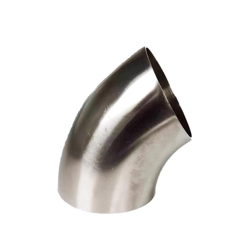 定制304/201不锈钢弯头3060弯头弯头装饰焊接冲压度楼梯扶手弯头