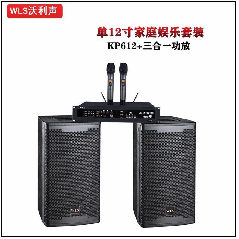 12寸专业音响家庭娱乐卡拉OK户内音箱套装教室广场舞无源舞台音箱