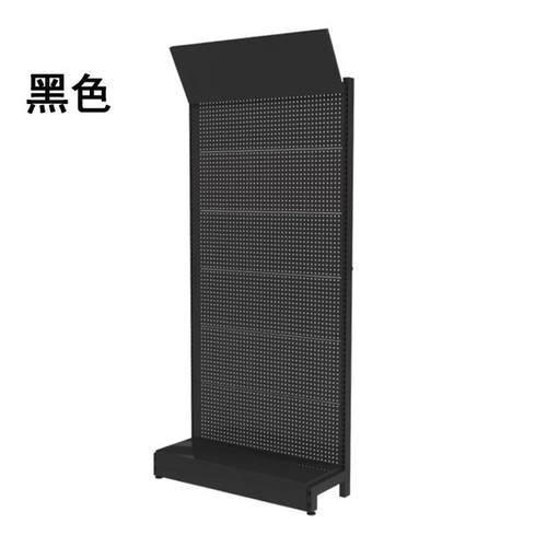 超市货架洞洞板货架展示架配件挂架陈列式落地文具工具展示架分段