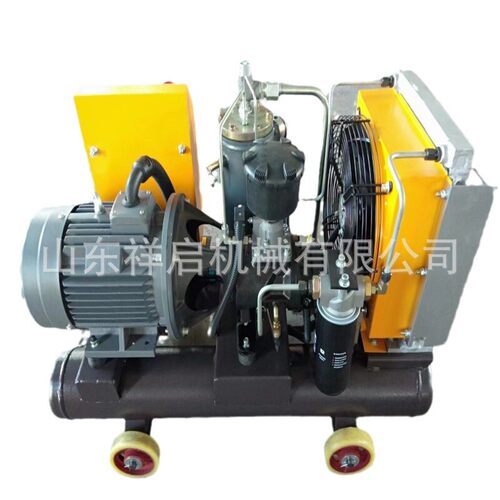 一体式移动高压22kw/37kw永磁变频压缩机大型螺杆空压机打气泵