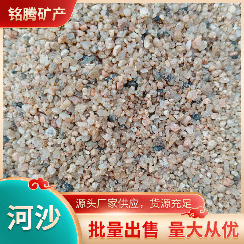 河沙砂浆烘干砂沙批发建筑铸造用厂家分目水洗细圆粒贝壳沙