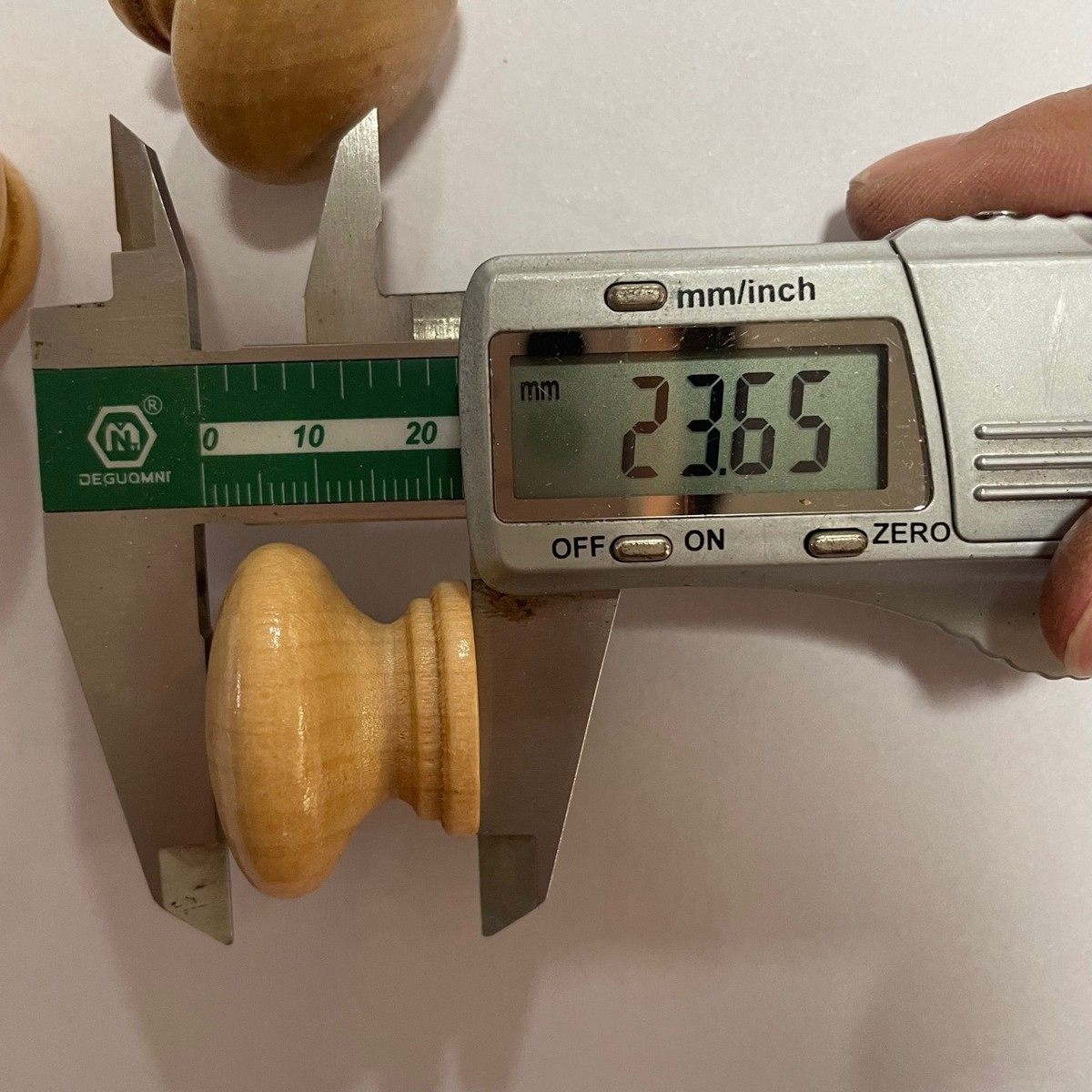 100个一包30mm直径抽屉拉手木质拉手大木头木盒拉手后装拉手