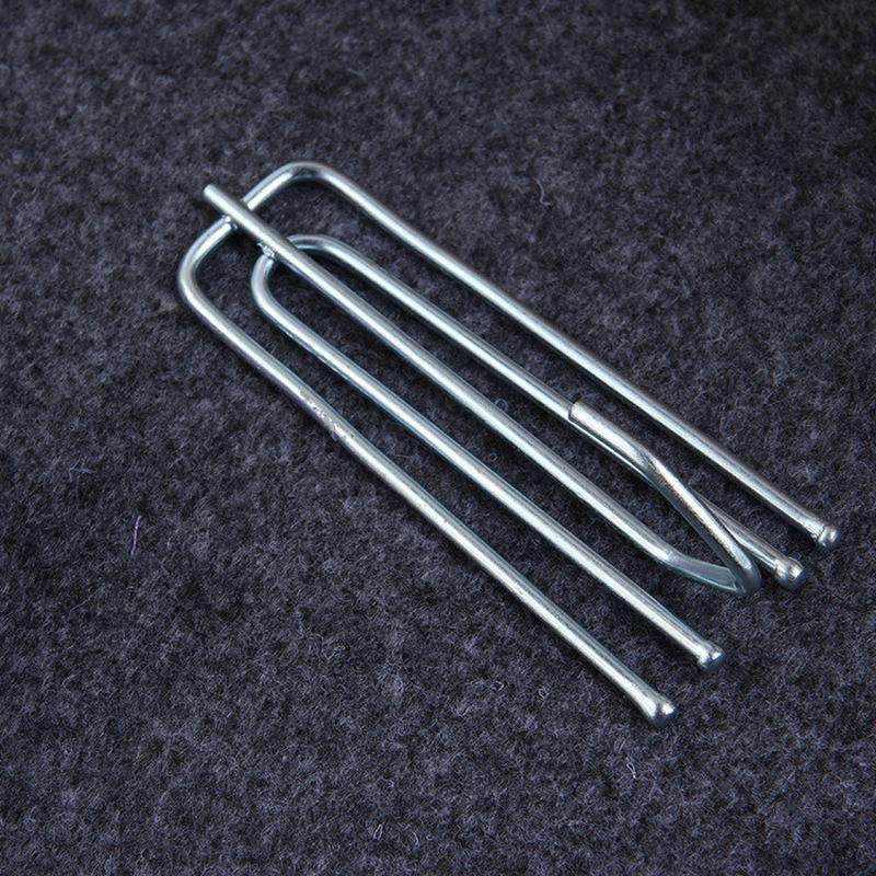 厂家直销布头叉电镀窗帘配件挂钩布四爪挂钩窗帘四叉钩