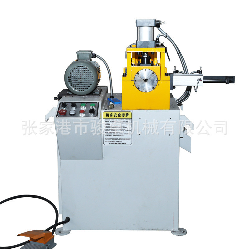 现货供应金属不锈钢倒角设备钢管去圆棒端面圆管毛刺机倒角机厂家