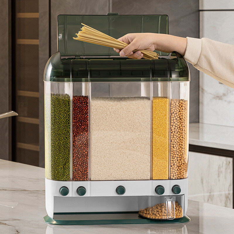 厨房装米桶家用密封米箱26斤装米缸面粉储存罐防虫防潮大米收纳盒,厨房/烹饪用具,米桶/米缸,淘宝优惠券,粉丝福利购,淘宝优惠卷