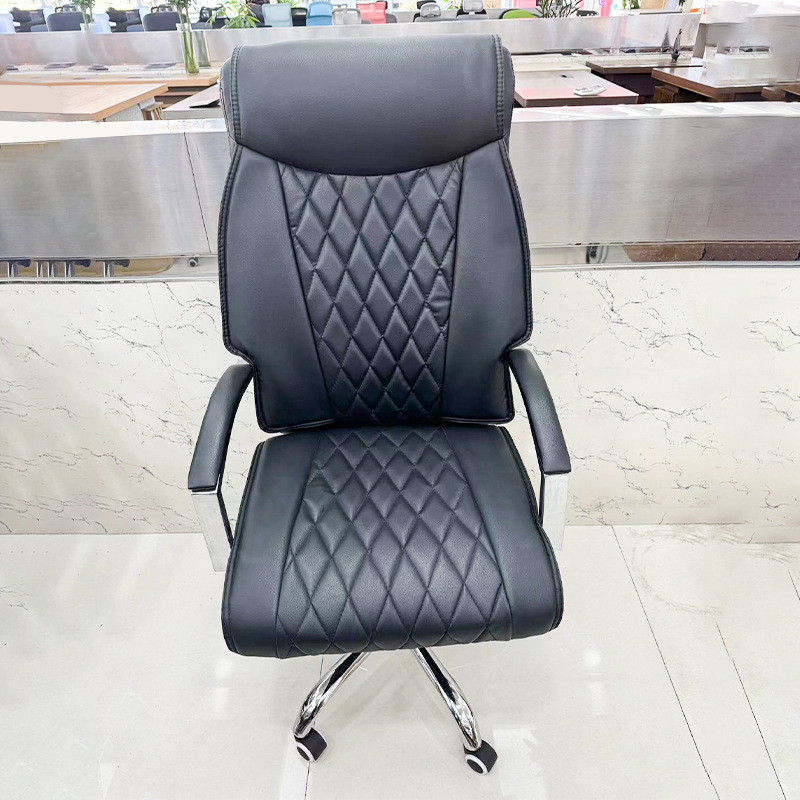 电脑办公老板椅休闲转椅升降椅旋转人体工学皮艺电竞椅子可躺可坐