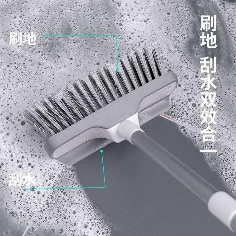 y"扫把硬毛地板刷卫生间刮水扫把厕所夹缝刷子浴室缝隙硬毛地刷扫