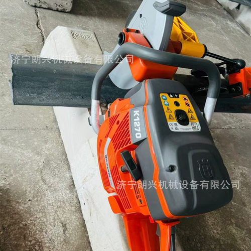 热销k1270内燃型锯轨机k1260钢轨内燃钢轨切轨机手提式钢轨锯轨机
