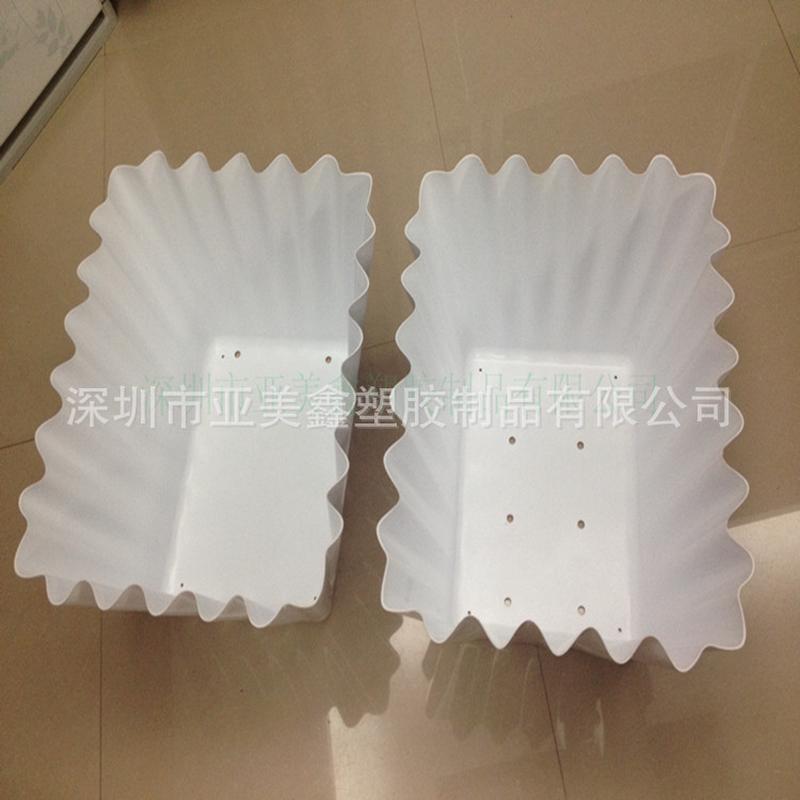 热销abs大型塑胶托盘厚片加深疏菜育苗吸塑培育盆花卉种植盆加工