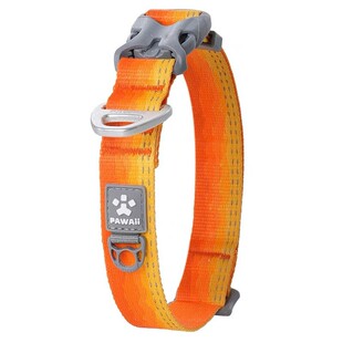 Pawaii怡爪狗狗项圈宠物防勒中大型犬泰迪柴犬脖圈外出丢失牵引绳