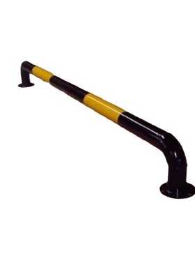 车库停车位u型m型防撞柱现货黄汽车减速拦车杆2米黑色倒车挡车器