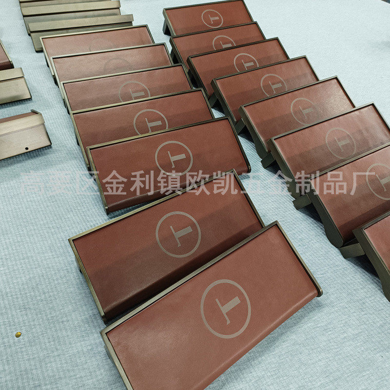 工程拉手新中式玻璃门拉手欧凯不锈钢定制简约酒吧清吧玻璃门把手