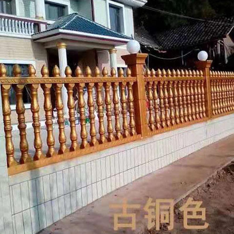 厂家批发金金属漆耐候水性罗马柱装饰古铜色漆室外围栏闪亮金泊漆