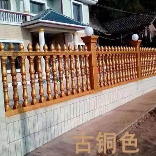 厂家批发金金属漆耐候水性罗马柱装饰古铜色漆室外围栏闪亮金泊漆