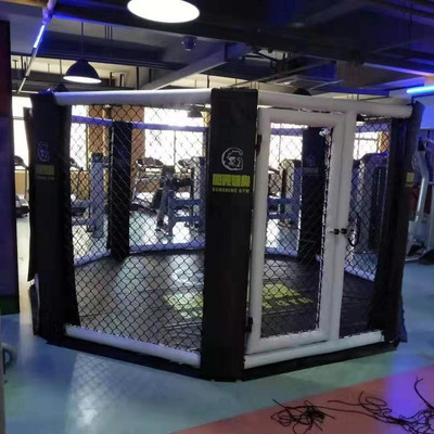 热销搏击擂台比赛训练落地款八角格斗笼拳击散打擂台拳击台八角格