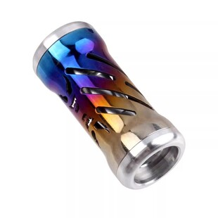 改装渔线轮柱形小恶魔不锈钢镂空金属轮丸d/s通用型水滴轮握