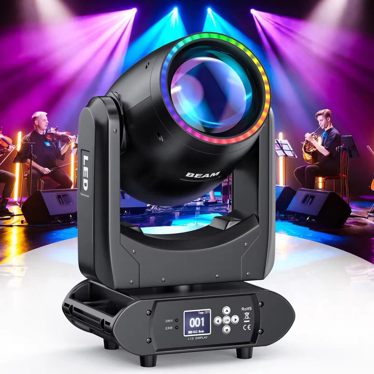 300W LED光束摇头灯LE舞台灯光