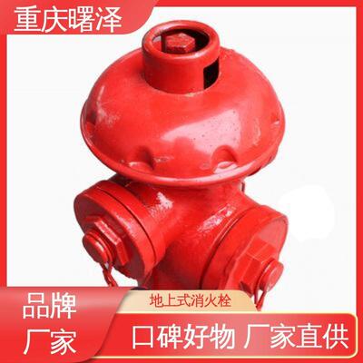 热销现货配送室外地上防撞加密栓SSF100地上式消火栓