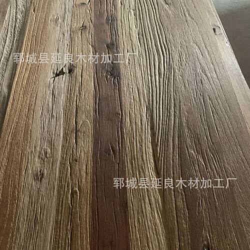 门板各种老榆木板材榆木风化老现货供应桌面板原木板薄木板批发