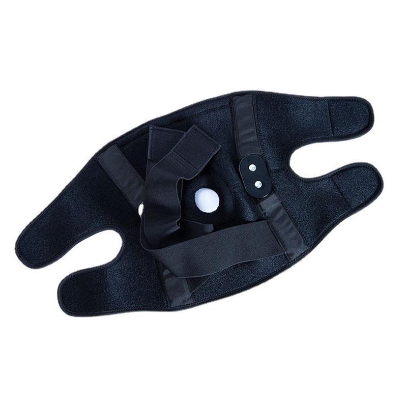 运动护膝钢板加压支撑跑步篮球护膝举重深蹲户外运动护具护腿