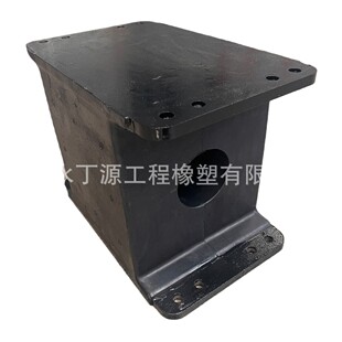 厂家供应减震减震块冲击夯减震垫打桩锤橡胶减震钢板装压路机块