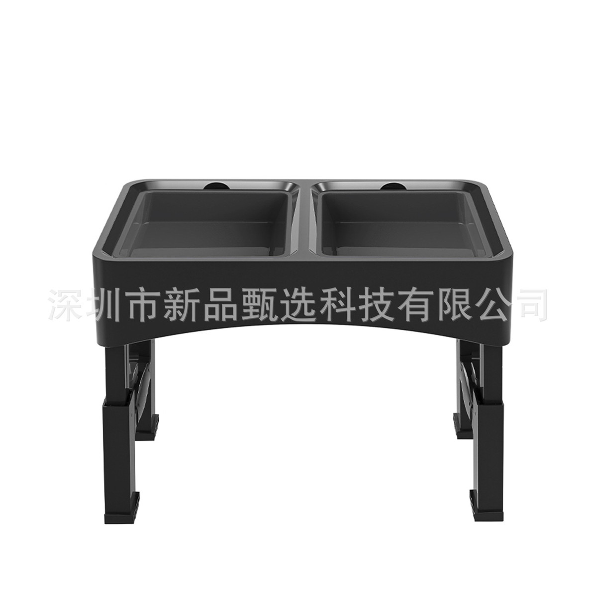 宠物碗可折叠狗碗慢食碗可拆卸不锈钢狗碗宠物升降升降桌漂浮碗