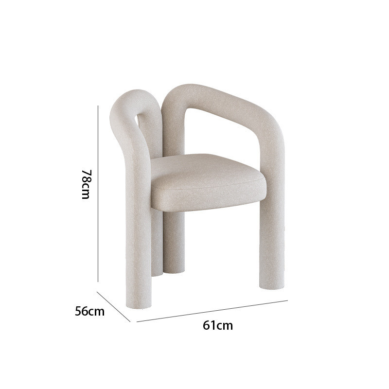 奶油风美容院美甲店休息区影楼婚纱店桌椅洽谈接待沙发会客沙发