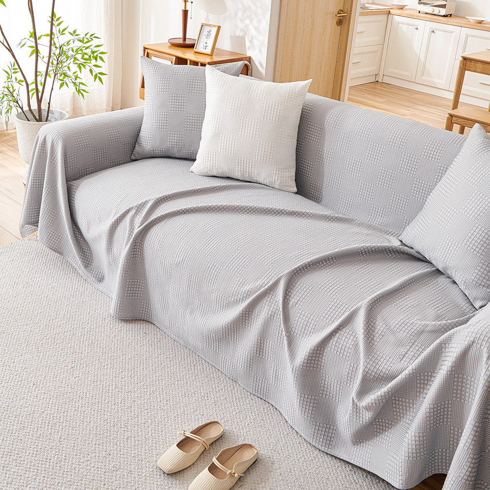 热销夏季巾2024新款清凉冰丝透气水洗坐垫毯扶手盖沙发垫子布全包,居家布艺,沙发垫,淘宝优惠券,粉丝福利购,淘宝优惠卷