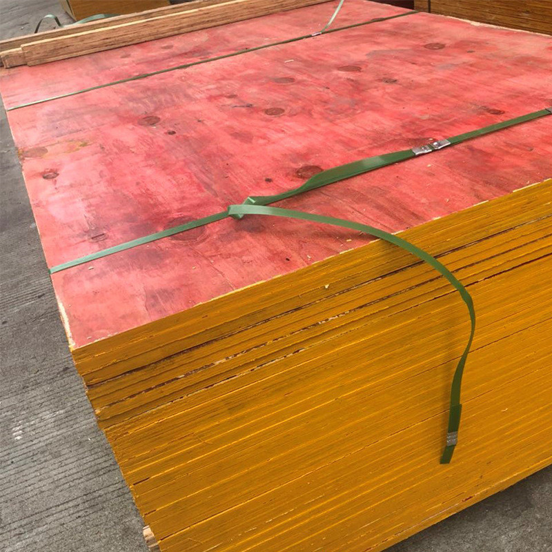 佛山工厂规格用红面防水建筑模板工程齐全胶合覆膜木板材加工批发