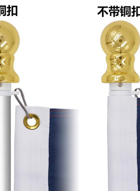 铝合金6ft银色旋转旗杆套件底座单孔户外墙壁旗杆固定底座厂家批