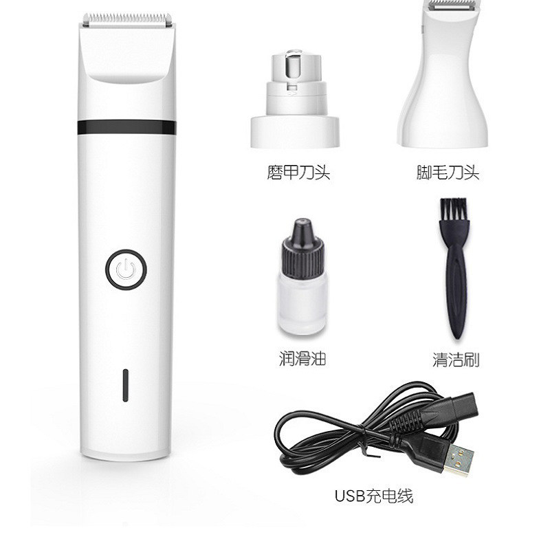 爆款宠物全自动磨甲器电动指甲剪猫狗电指甲钳自动甲修器