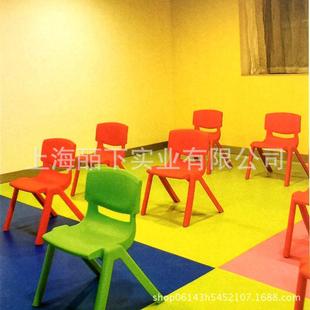 幼儿园家用地板pvc塑胶地板2.0厚纯色pvc防滑耐磨卡通儿童地胶