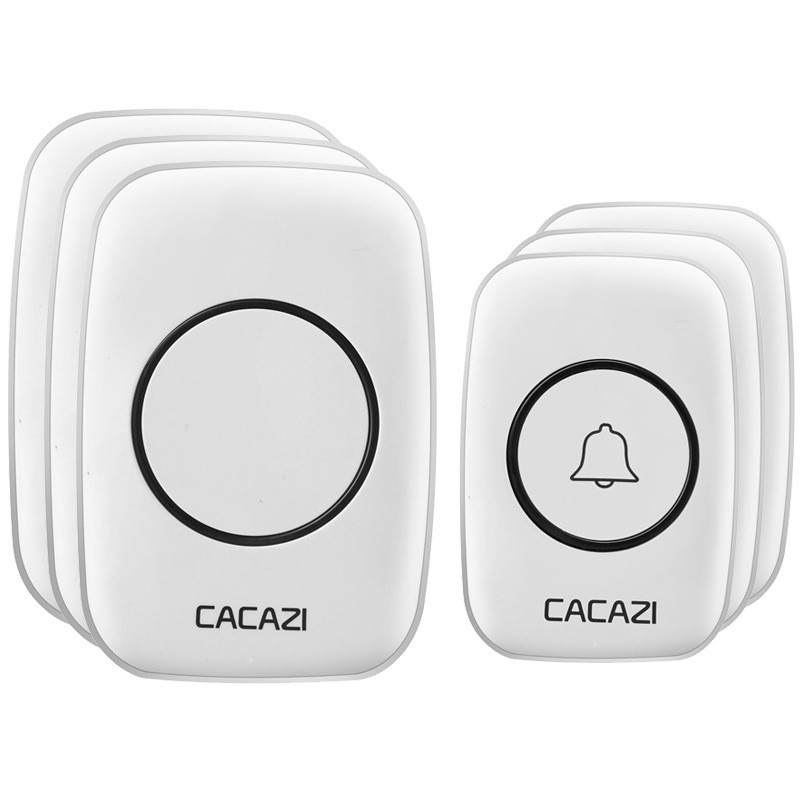 门铃无线家用超远距离病人拖三电子门玲遥控智能老人三呼叫器防水