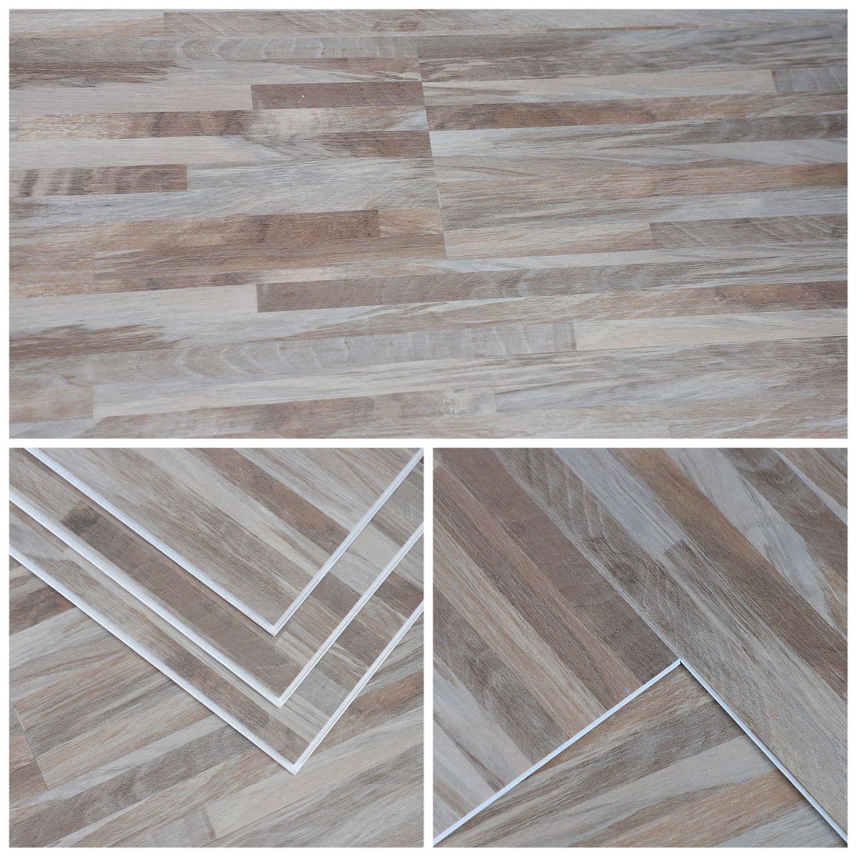 spc地板工厂出售乙烯基锁扣地板木纹拼扣防水防潮石塑spc地板