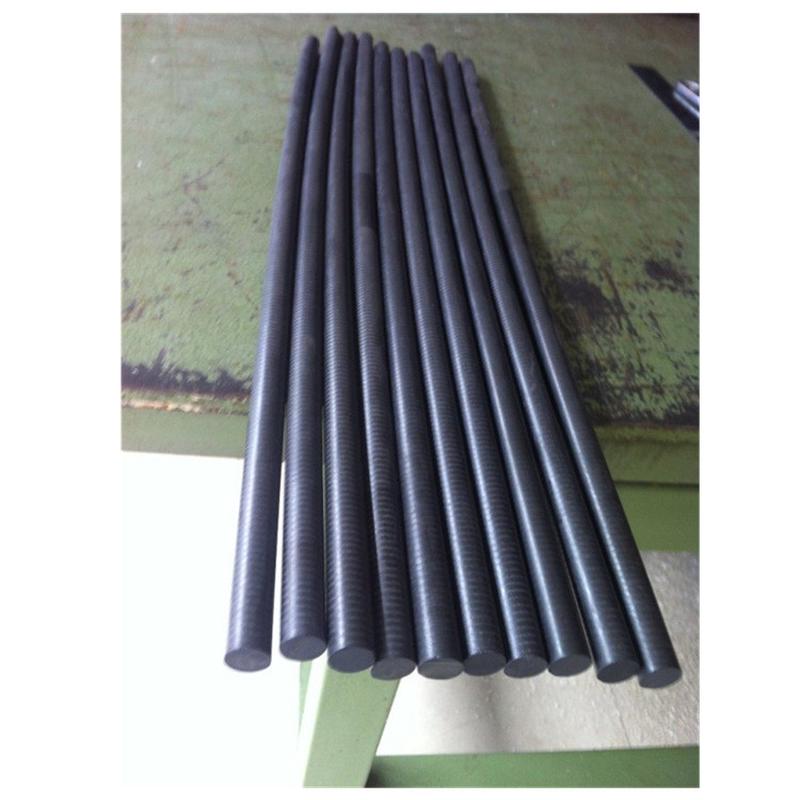 加纤黑色peek棒peek、耐冲击、阻燃耐棒材
