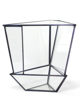 厂家批发三角形几何体玻璃景观花房玻璃瓶植物多肉花草器皿