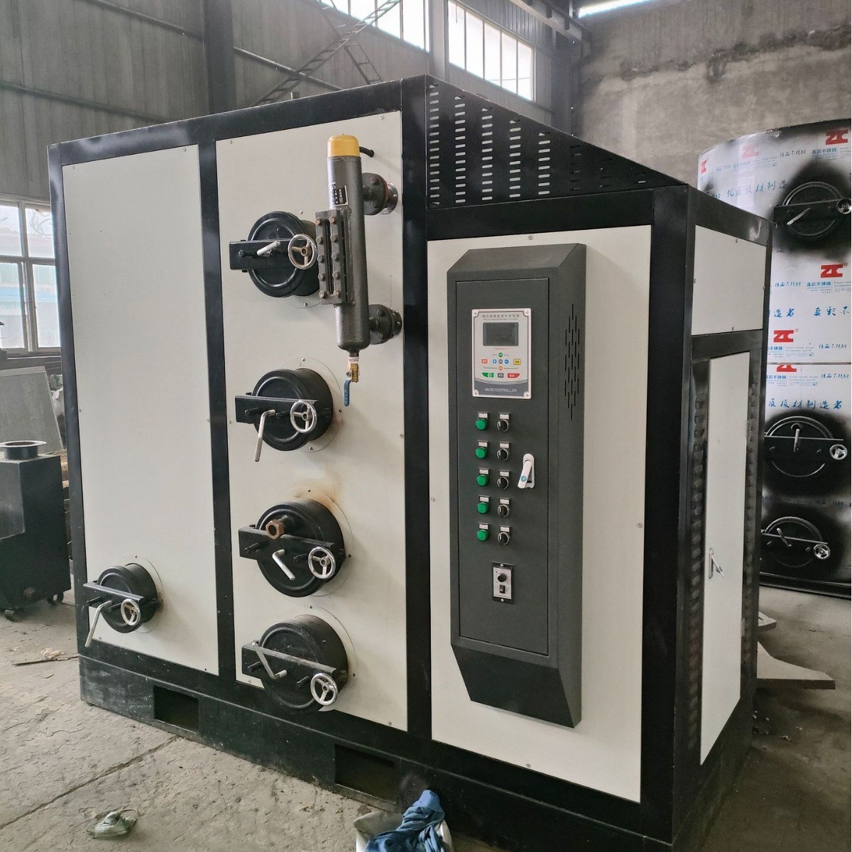 热销厂家养活生物质蒸汽发生器工业全自动商用生产锅炉设备