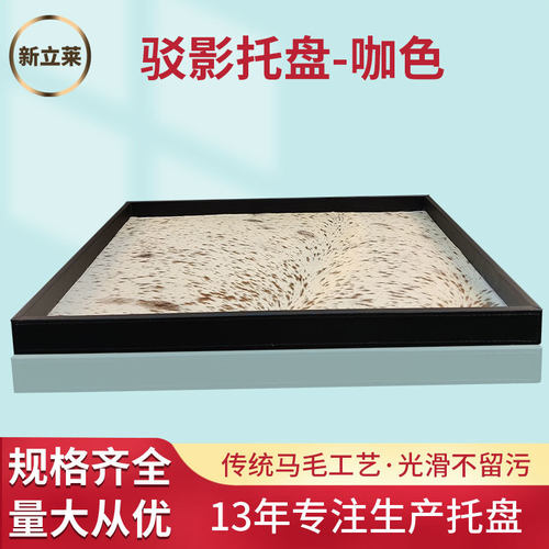 酒店摆件摆设盘手托盘新中式欧式客厅茶几样板房间软装收纳托盘