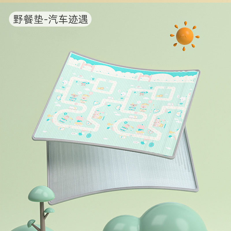 曼龙野餐垫防水亲子野餐垫户外防污
