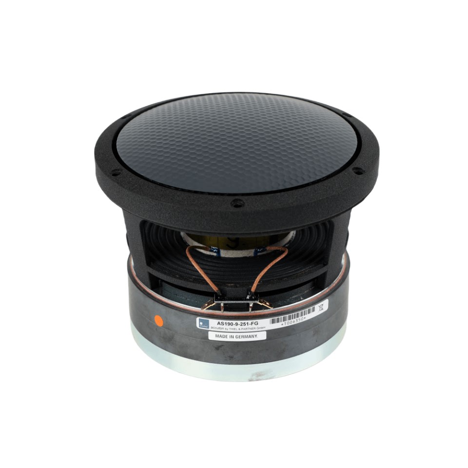 德国Accuton艾卡顿 AS190-9-251-FG 铝合金三文治盆8寸纯低音喇叭