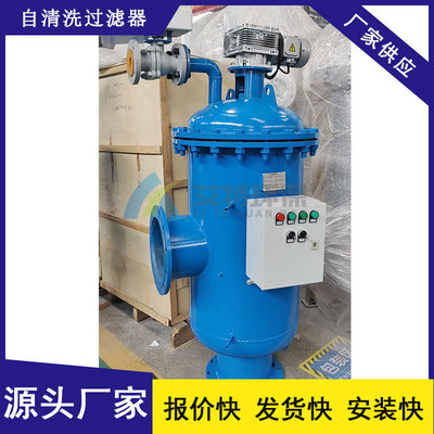 全自动自清洗过滤器农村饮用水前置预处理