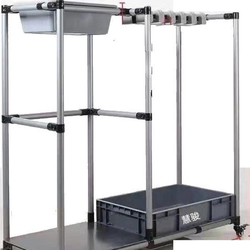 移动拖把架落地式商用墩布池清洁置物拖把家用收纳扫把架子不锈钢