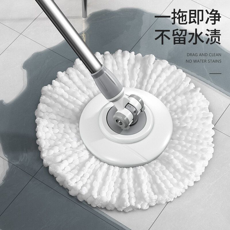 【可用十年】旋转拖把免手洗用自动甩水懒人拖地墩布桶拖布