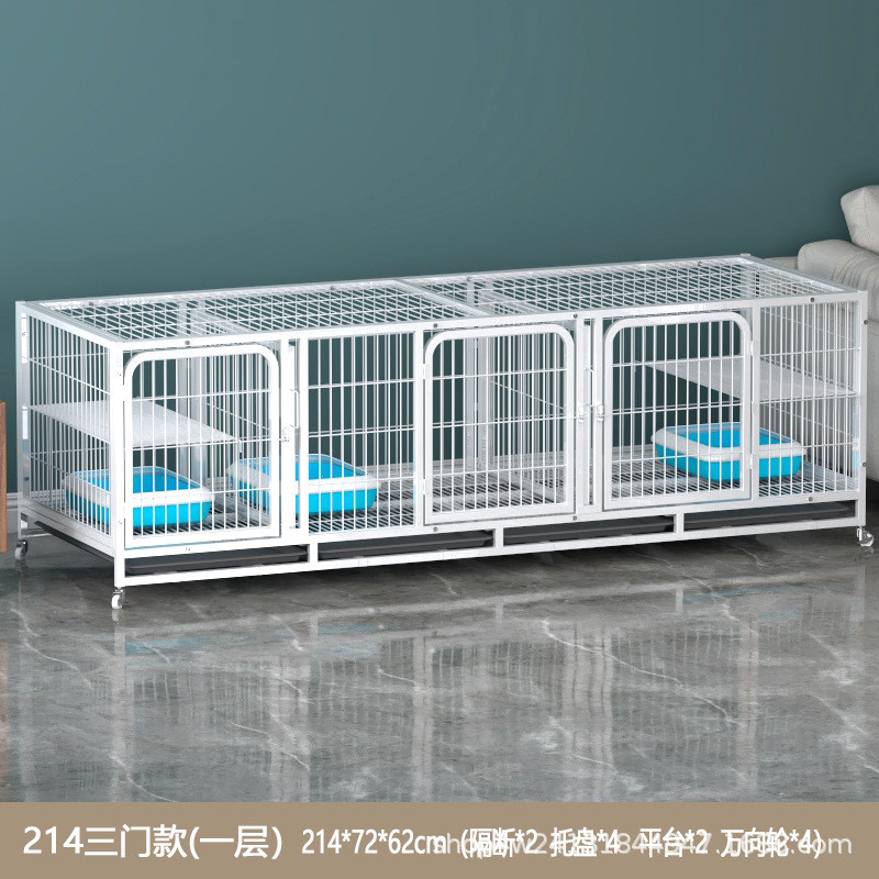 三层猫笼笼猫笼室内猫舍繁育笼店寄养笼狗笼繁殖宠物笼室内猫笼子