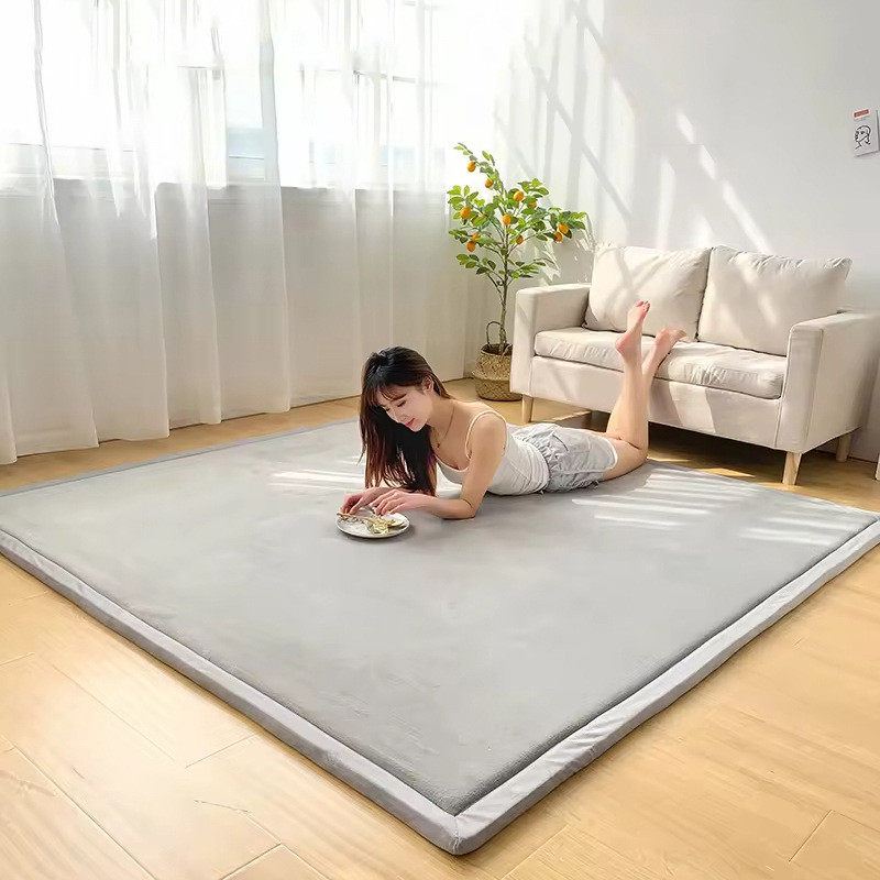 客厅地垫日式加厚榻榻米窗垫儿童爬垫防摔垫子可躺卧室床边地毯,标准件/零部件/工业耗材,车间地垫,淘宝优惠券,粉丝福利购,淘宝优惠卷