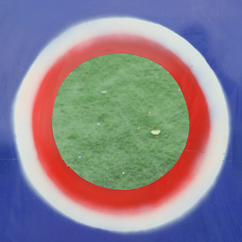 供应户外体育学校运动投掷圈田径体育器材学生训练红白沙包投掷靶