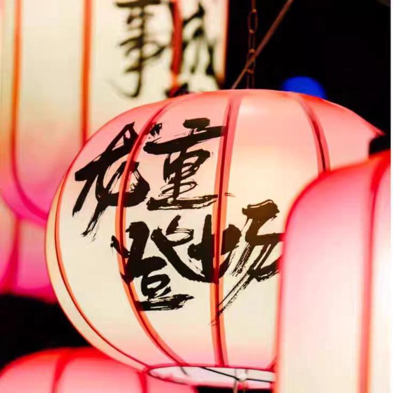 2025新年灯笼中式古风吊灯国潮定制灯笼户外景区市集装饰吊灯冬瓜图片
