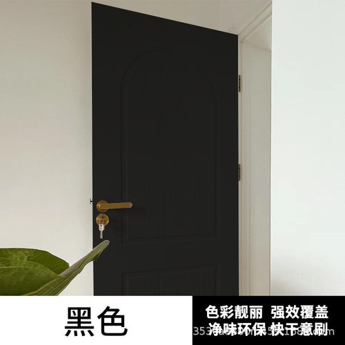 家具木门自刷油漆改色木纹漆水性木器漆木地板柜子实木白漆