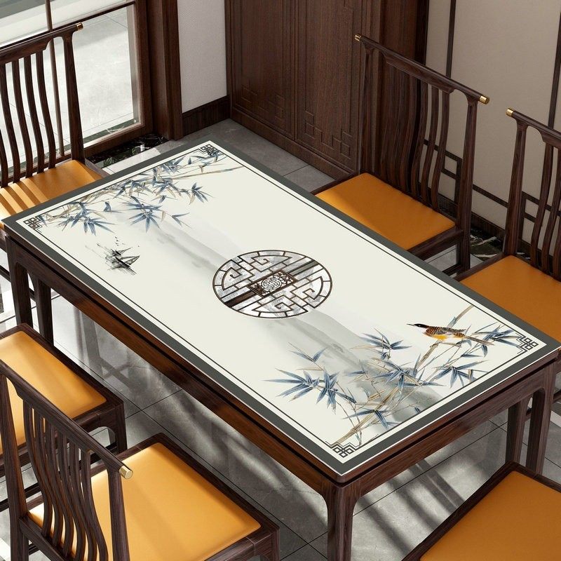 保护垫桌垫皮革防水防油免洗新中式红木桌面餐桌防烫桌布茶几垫布,3C数码配件,USB灯,淘宝优惠券,粉丝福利购,淘宝优惠卷