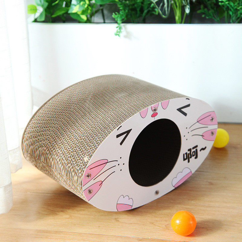创意小猫咪猫抓板猫窝猫咪磨爪睡觉摇摇床鸡蛋壳幼猫房子猫别墅,宠物/宠物食品及用品,猫抓板,淘宝优惠券,粉丝福利购,淘宝优惠卷
